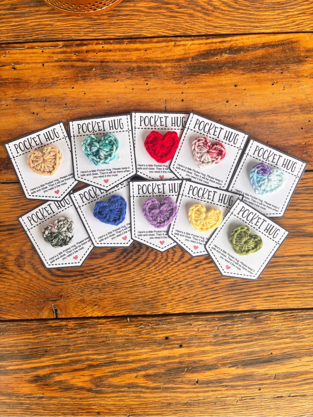 Heart Pocket Hug Set
